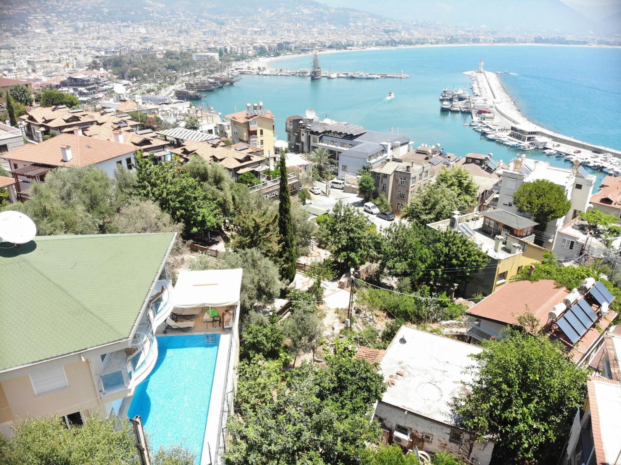 Alanya Castle Apartment - Adult Only Ngoại thất bức ảnh